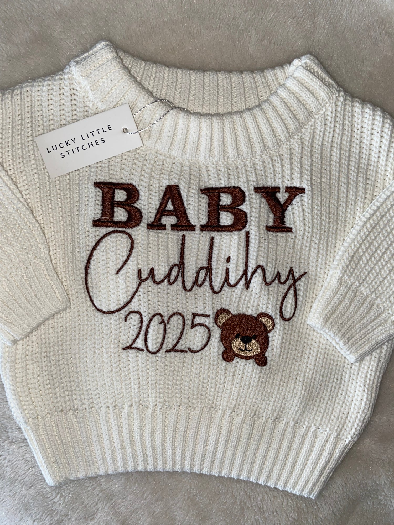 Cotton Baby Announcement Jumpers