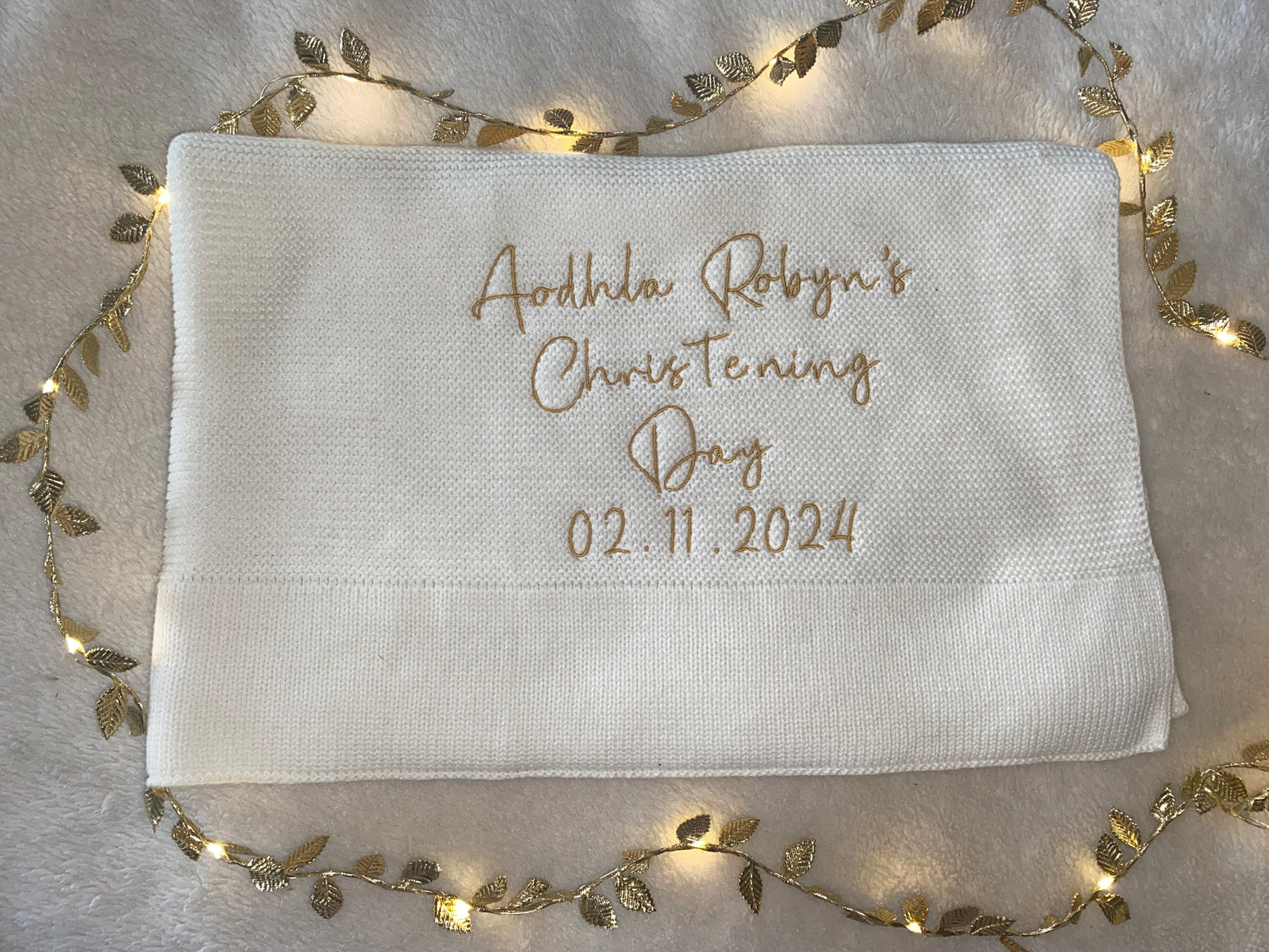 Christening Blankets