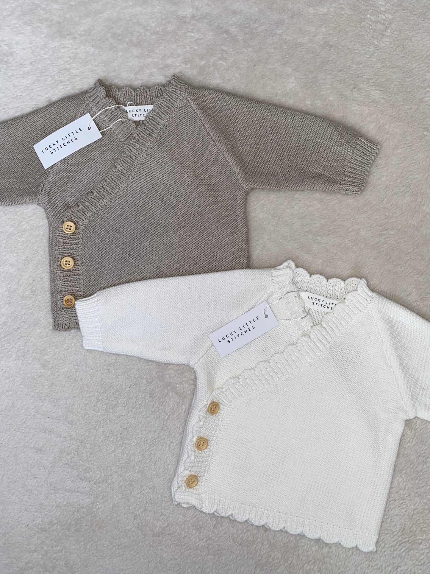 Scallop Edge Cardigan