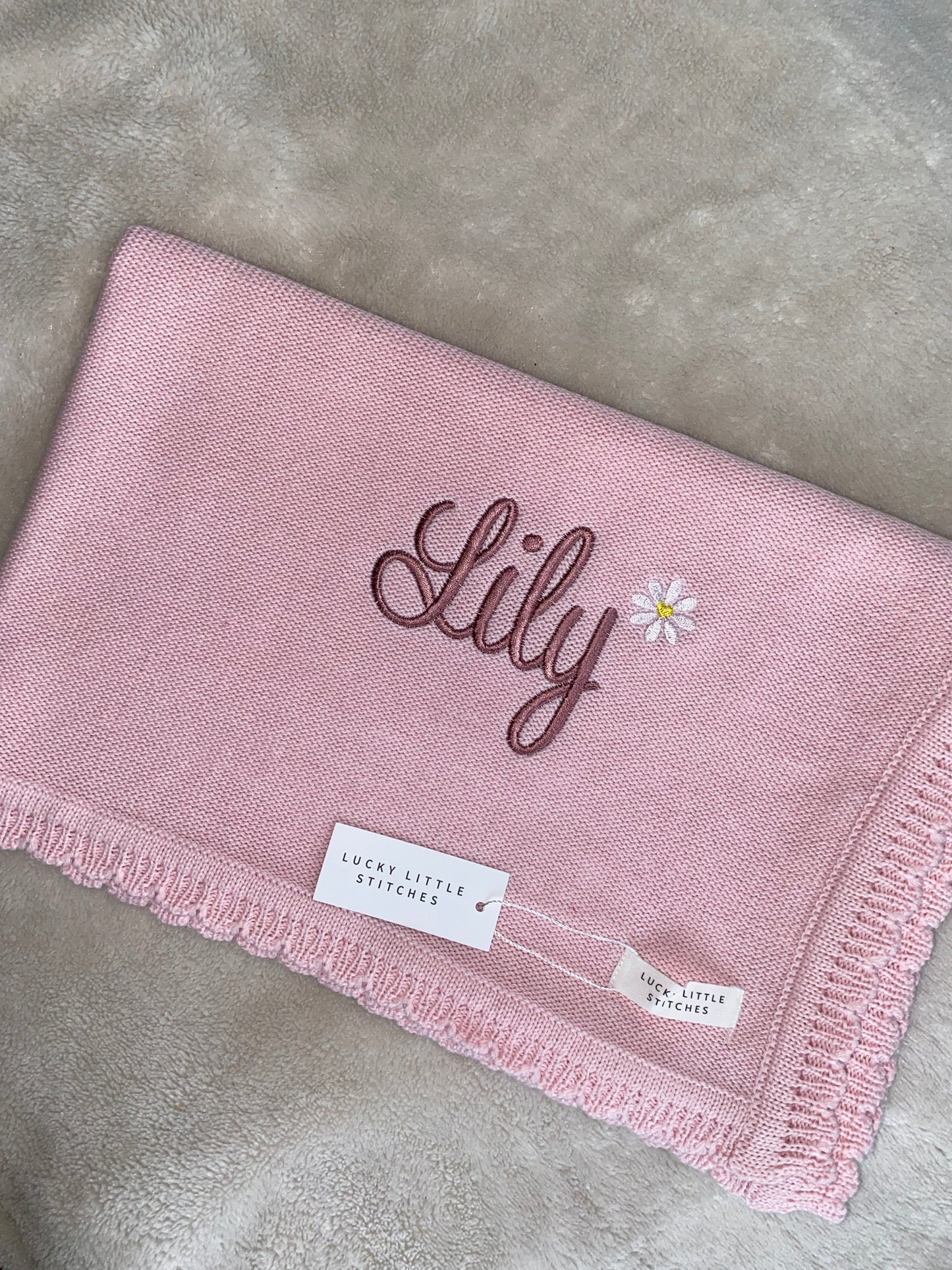 Scallop Edge Blanket