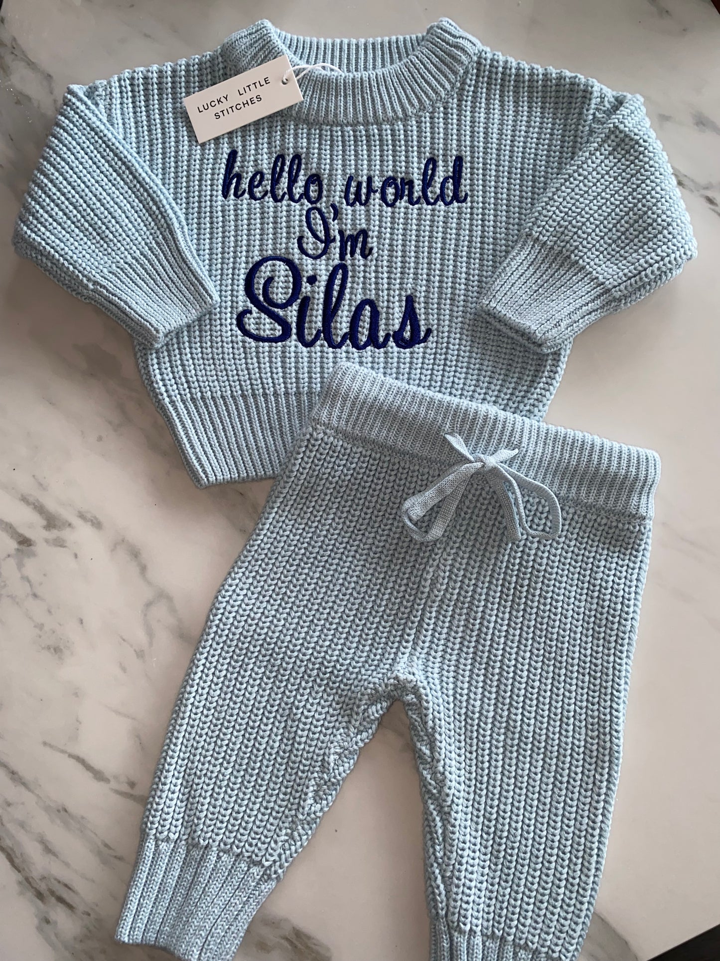 Jumper & Pant Set