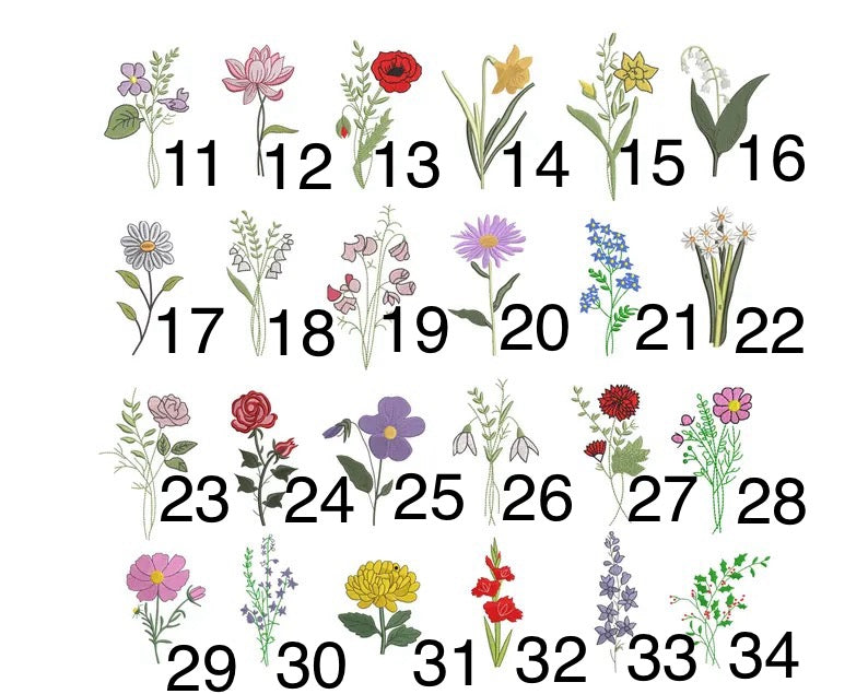 Floral Blanket with name