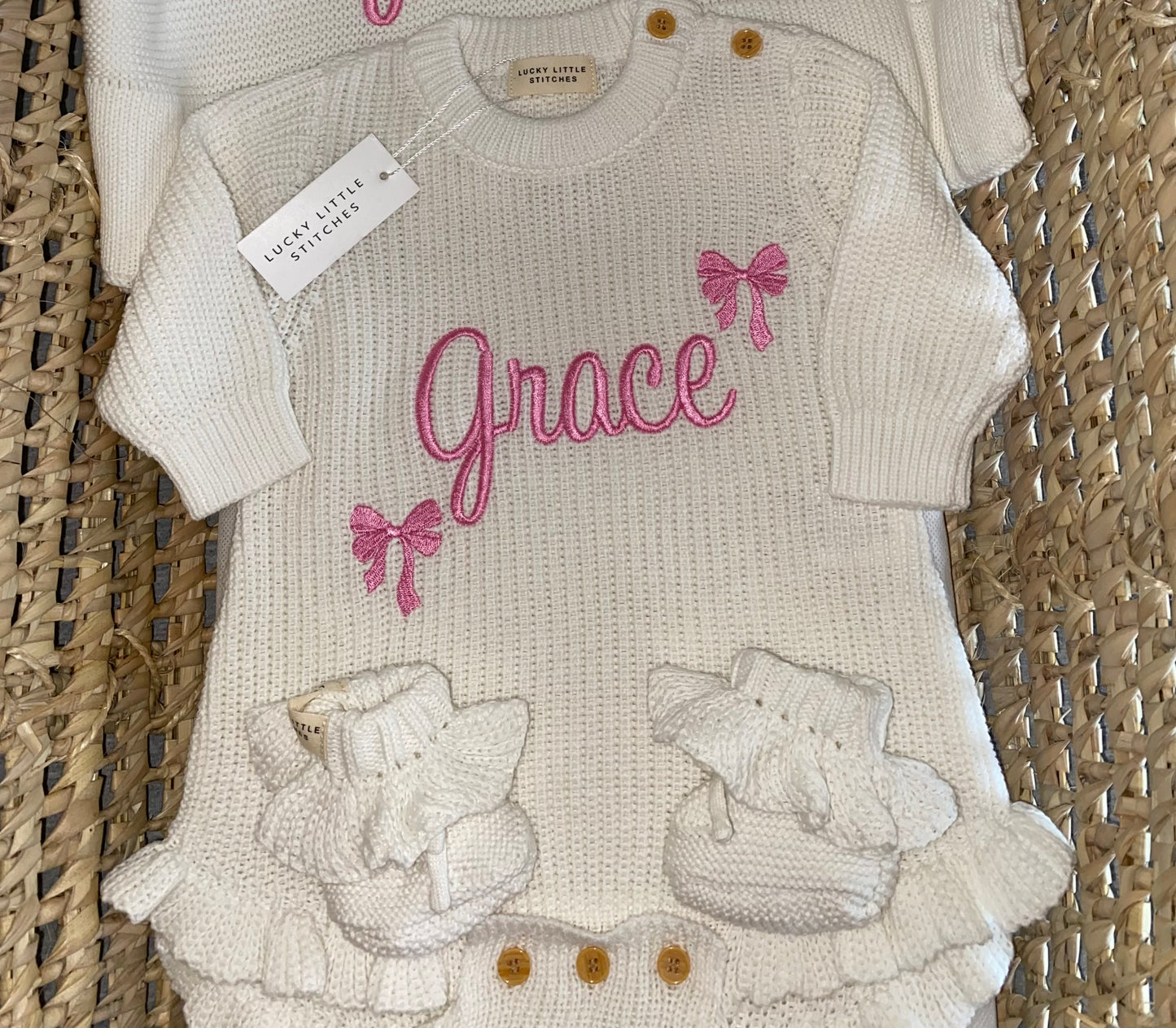 Frilly Romper & Booties