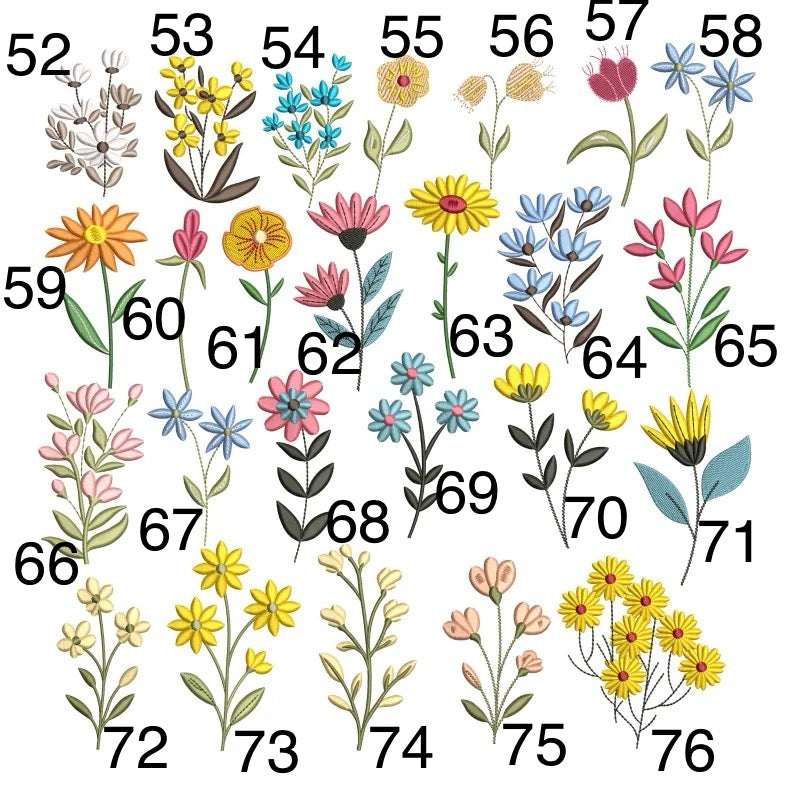 Floral Blanket with name